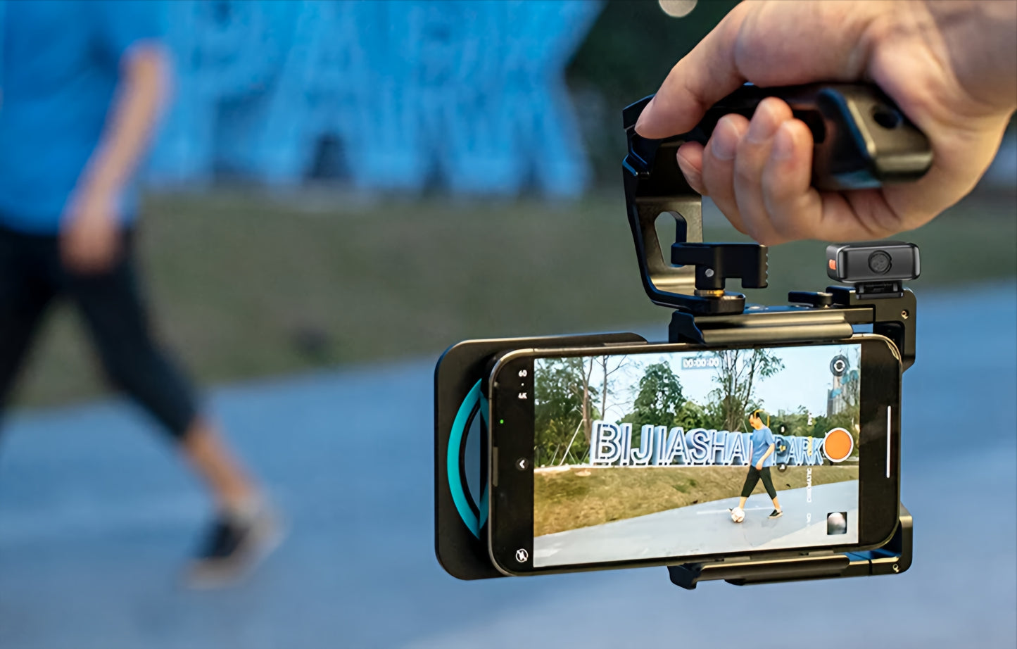 Apexel Vlogging Kit for Phone, Black APL-VG05CH
