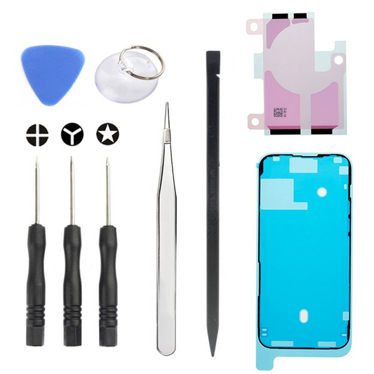 Jiafa JF-8162 Reparationssæt til udskiftning af batteri til Apple iPhone 14 Pro Max, 9i1