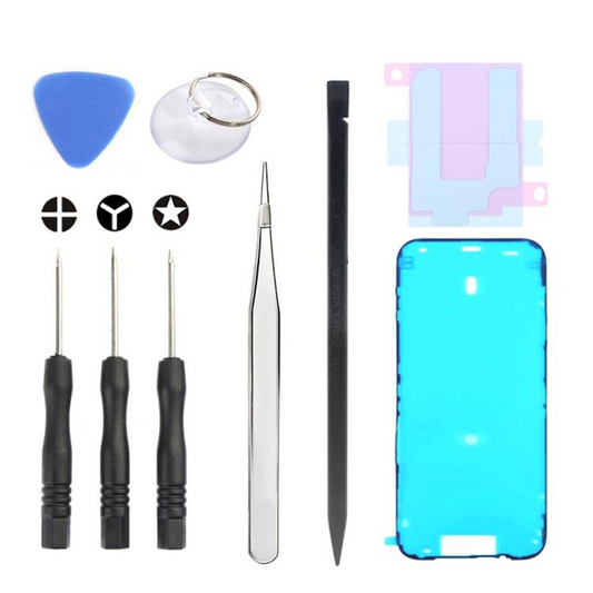 Jiafa JF-8162 Reparationssæt til udskiftning af batteri til Apple iPhone 17 Pro Max, 9i1