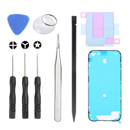 Jiafa JF-8162 Reparationssæt til udskiftning af batteri til Apple iPhone 17 Pro, 9i1