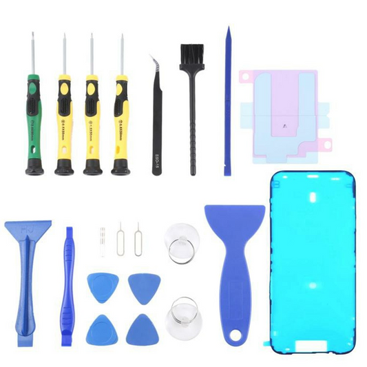 Jiafa JF-8182 reparationssæt til udskiftning af batteri til Apple iPhone 17 Pro Max, 21i1
