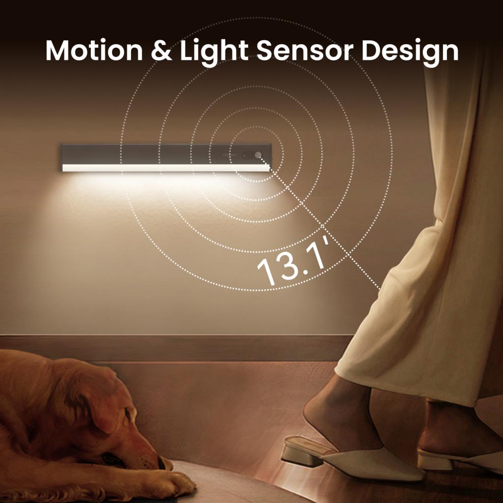 Dulap Yeelight A30, 5W, 4000K, Sensor, 30cm, Grå YLYYD-0014 