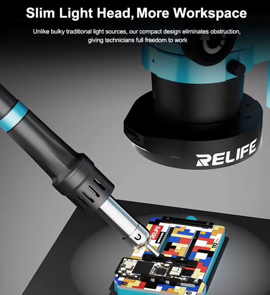 Relife RL-033E lampe til mikroskop, sort