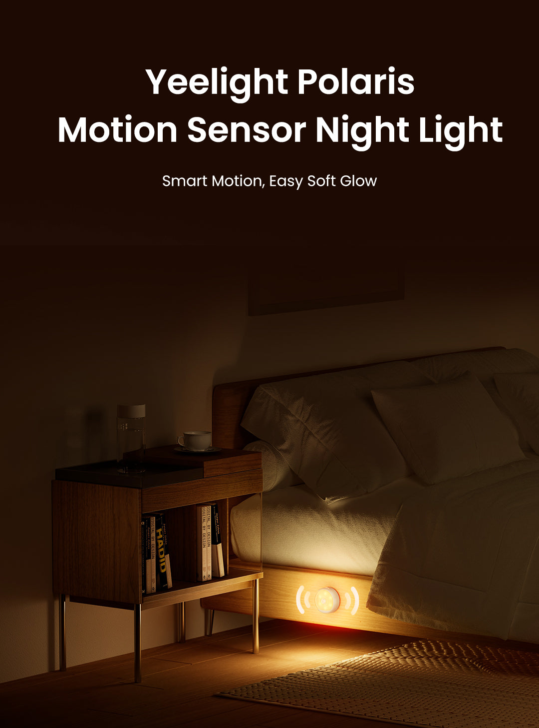 Yeelight Polaris 2 LED Night Light, Sensor, White YLYYD-0024