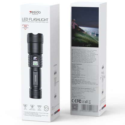 LED lommelygte Yesido TC11, 190lm
