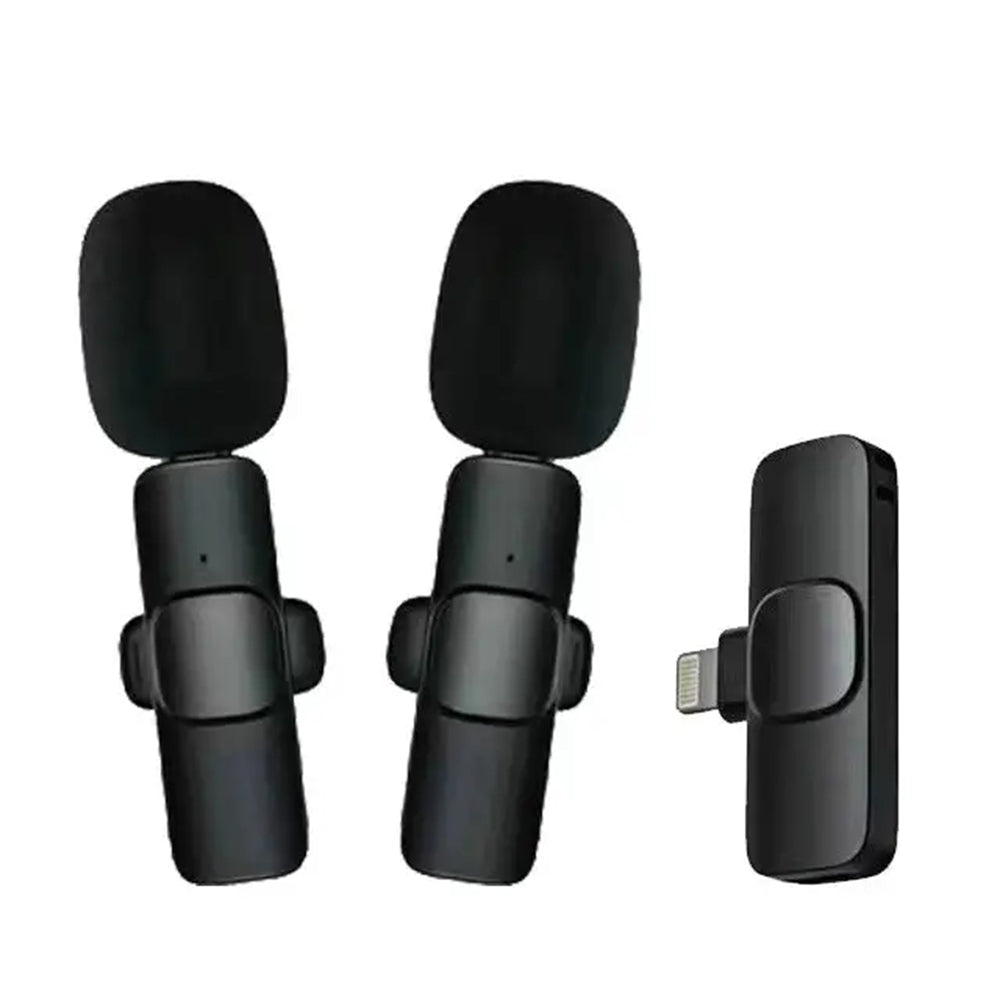 Lavalier Techsuit LW1, Lightning, Sæt med 2 stk, Sort