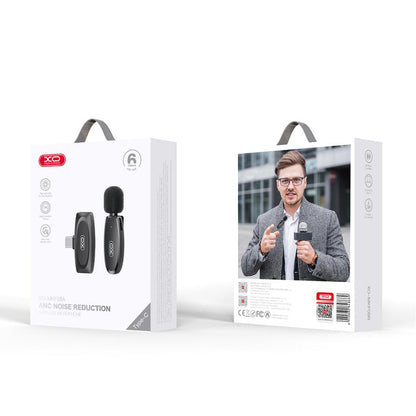 Lavaliermikrofon XO Design MKF08A, USB-C, Sort