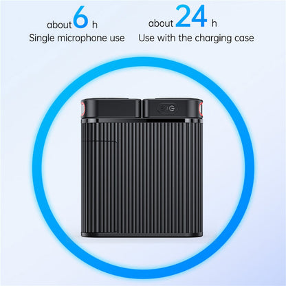 Lavaliermikrofon Yesido KR19, USB-C / Lightning, Sæt med 2 stykker, Sort