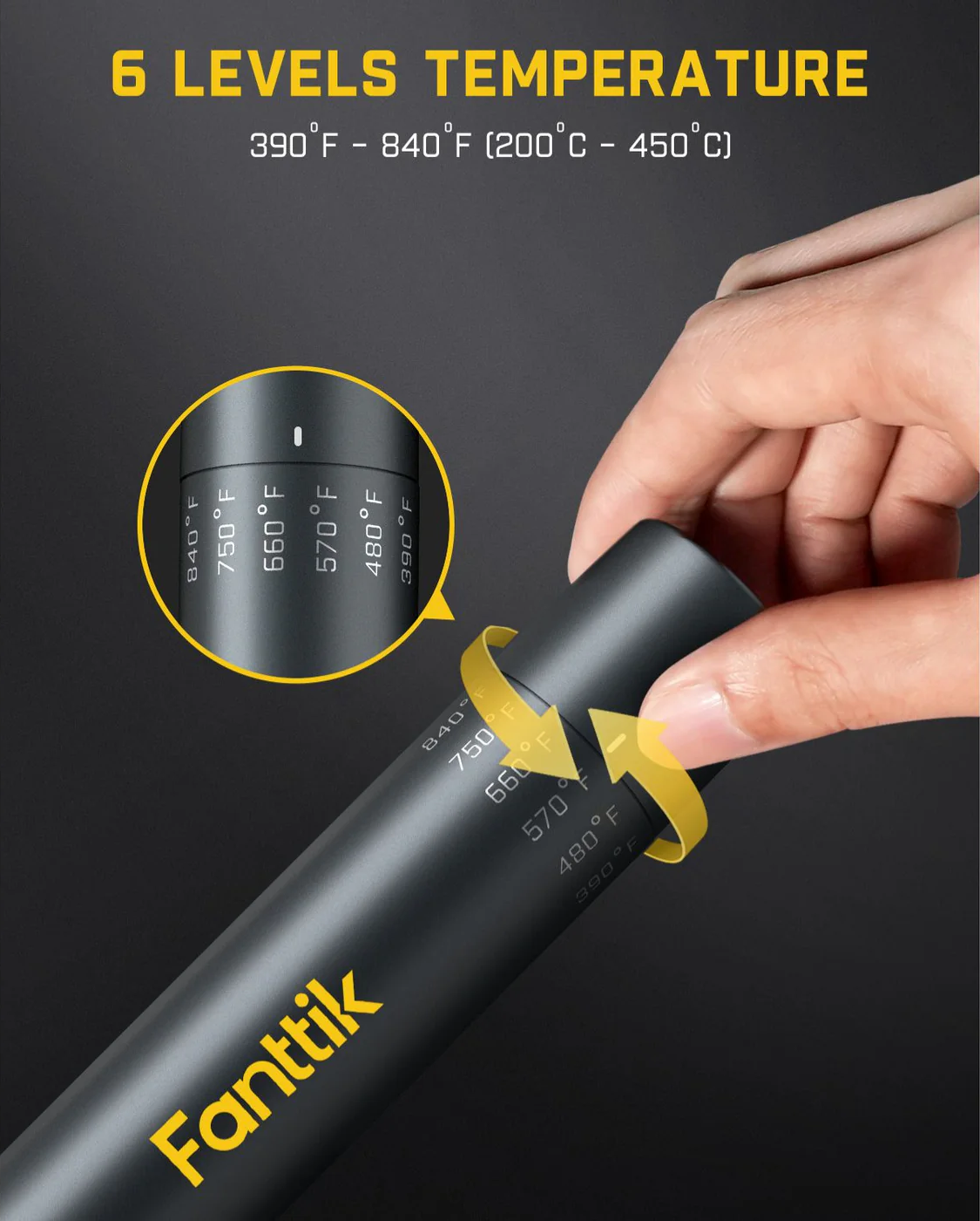 Loddekolbe Fanttik T1 Max, 8i1