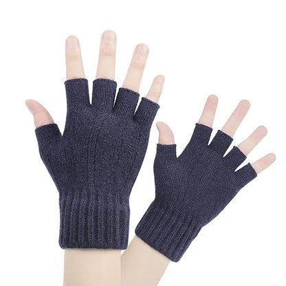 Vinterhandsker til kvinder med touchfunktion Techsuit ST0014, størrelse 17 cm, mørkeblå