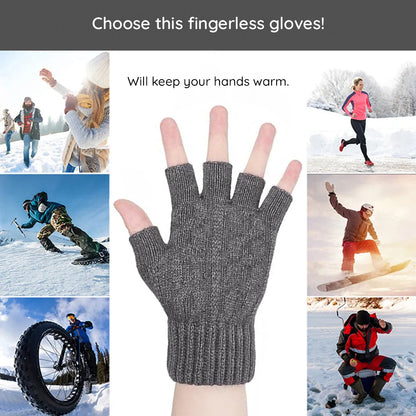 Vinterhandsker til kvinder med touchfunktion Techsuit ST0014, størrelse 17 cm, mørkeblå
