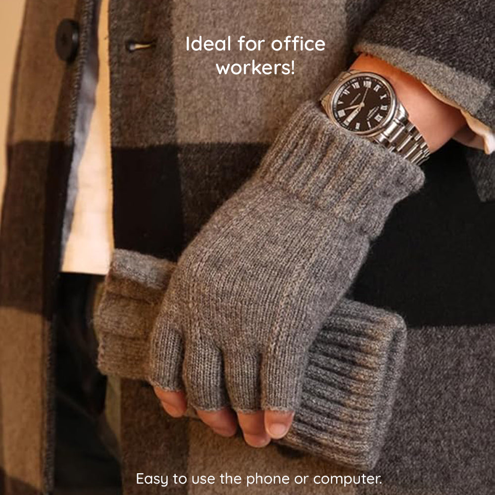 Vinterhandsker til kvinder med touchfunktion Techsuit ST0014, størrelse 17 cm, mørkeblå