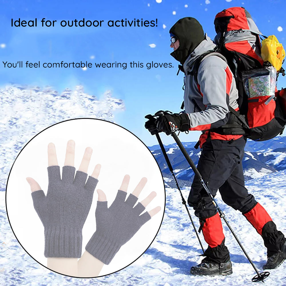 Vinterhandsker til kvinder med touchfunktion Techsuit ST0014, størrelse 17 cm, mørkeblå