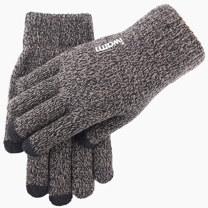 Iwarm ST0005 Taktile Vinterhandsker, Størrelse 21 cm, Grå