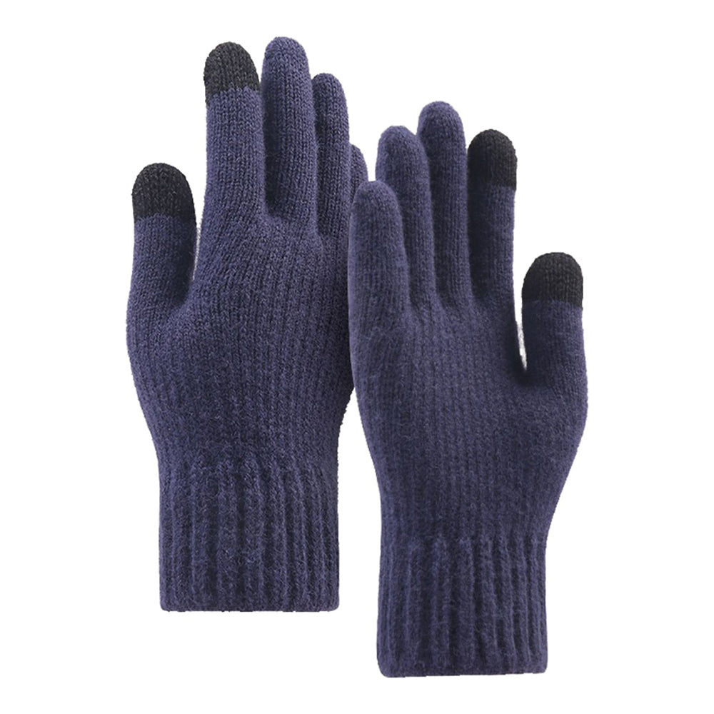 Unisex vinterhandsker med touchfunktion Techsuit ST0012, størrelse 22 cm, mørkeblå