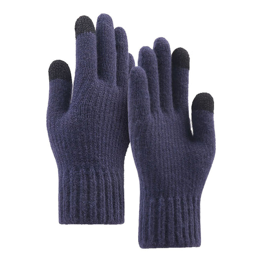 Unisex vinterhandsker med touchfunktion Techsuit ST0012, størrelse 22 cm, mørkeblå