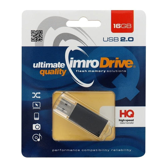 Ekstern USB-A Hukommelse Imro, 16Gb