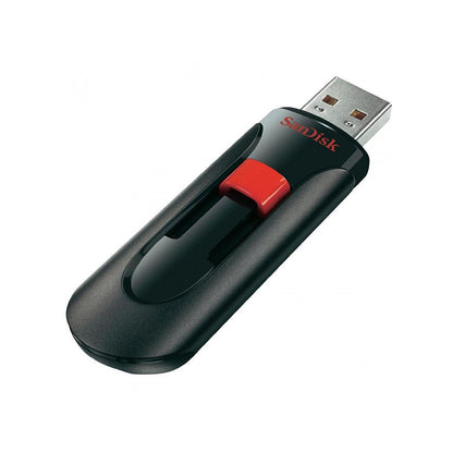 Ekstern USB-A SanDisk Cruzer Glide hukommelse, 32Gb SDCZ60-032G-B35