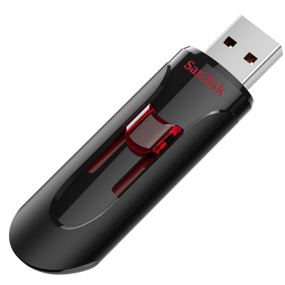 Ekstern hukommelse USB-A 3.0 SanDisk Cruzer Glide, 256Gb SDCZ600-256G-G35