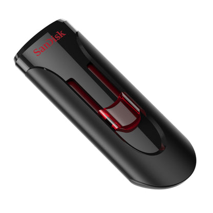 Ekstern hukommelse USB-A 3.0 SanDisk Cruzer Glide, 256Gb SDCZ600-256G-G35