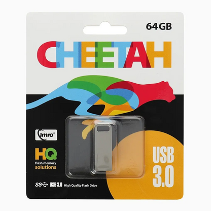 Ekstern Hukommelse USB-A 3.0 Imro Cheetah, 64Gb
