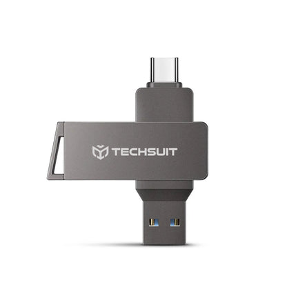 Ekstern Hukommelse USB-A 3.0 / USB-C Techsuit THSM19, 32Gb