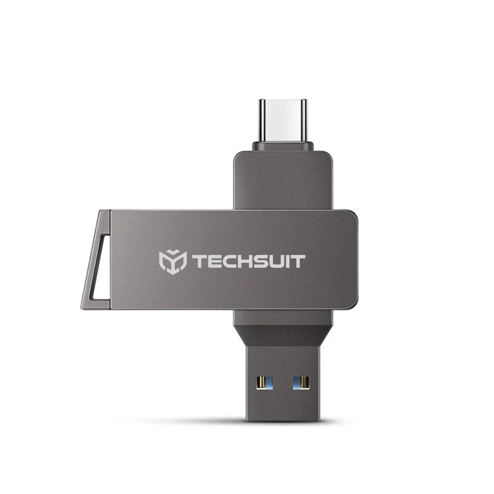 Ekstern hukommelse USB-A 3.0 / USB-C Techsuit THSM20, 128Gb