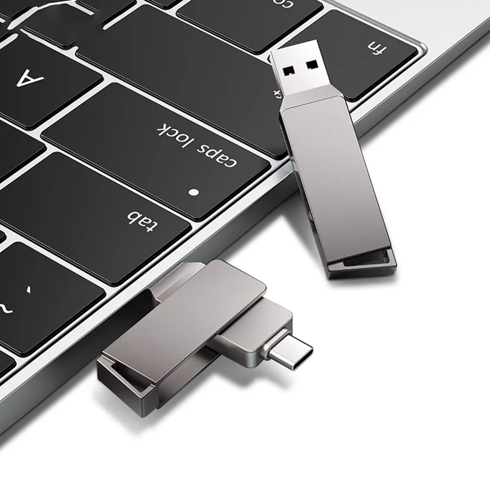 Ekstern hukommelse USB-A 3.0 / USB-C Techsuit THSM20, 128Gb