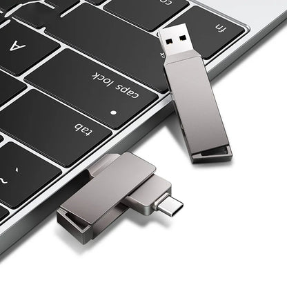 Ekstern hukommelse USB-A 3.0 / USB-C Techsuit THSM20, 128Gb