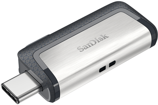 Ekstern hukommelse USB-A 3.1 / USB-C SanDisk Ultra Dual Drive, 64Gb SDDDC2-064G-G46