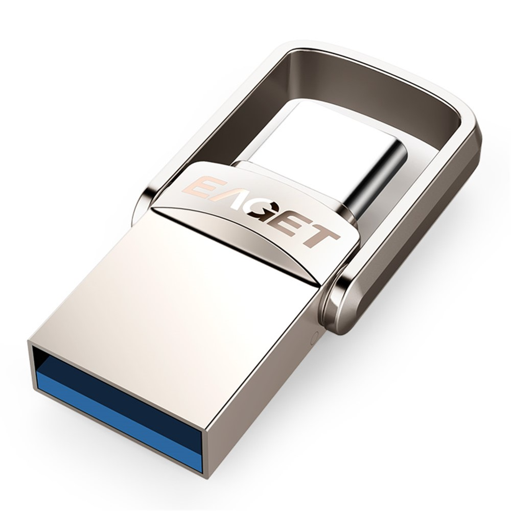 Ekstern Hukommelse USB-A 3.1 / USB-C Eaget CU20, 64Gb