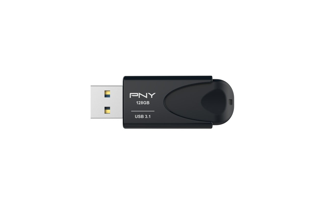Ekstern hukommelse USB-A 3.1 PNY Attache 4, 128Gb FD128ATT431KK-EF