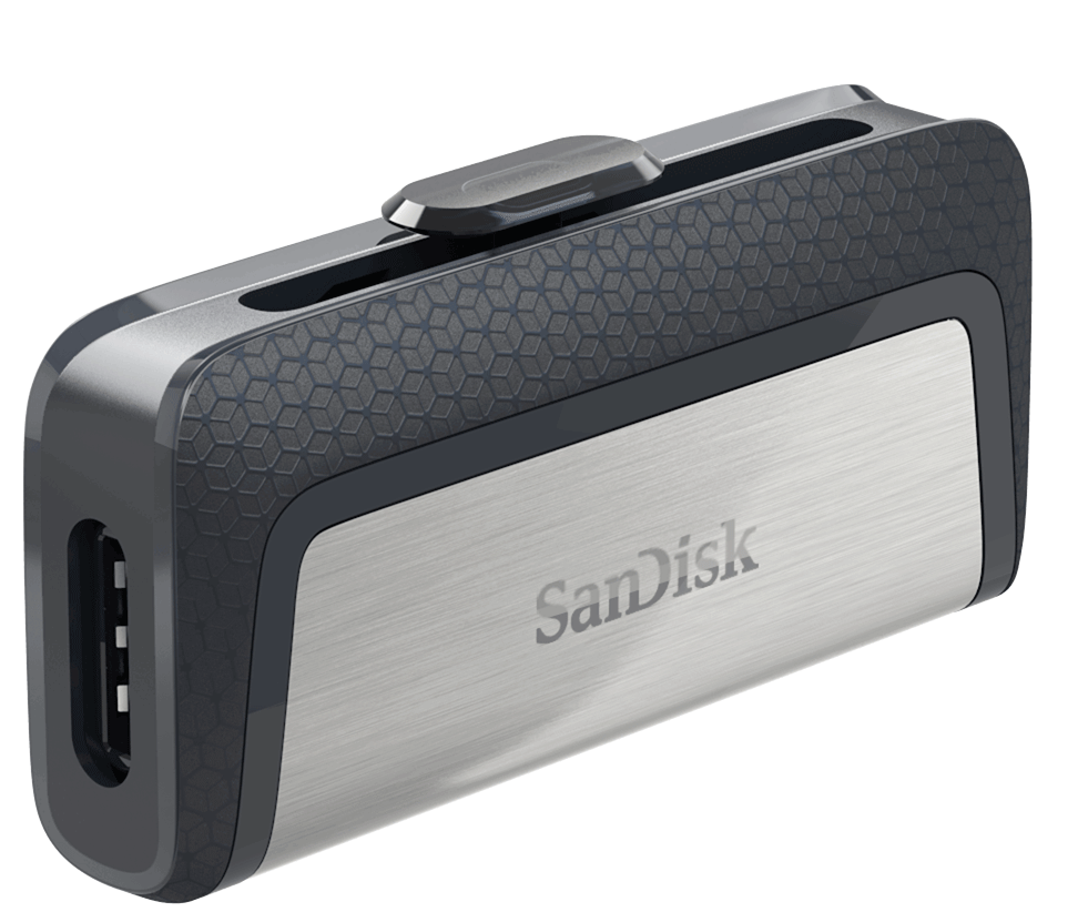 External Memory USB-A 3.1 / USB-C SanDisk Ultra Dual, 128GB SDDDC2-128G-G46