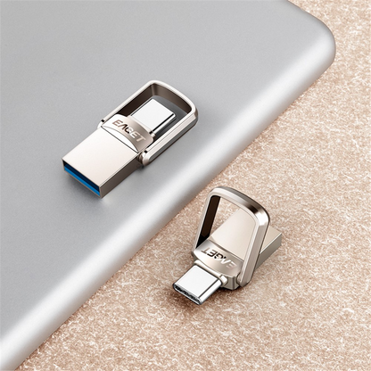 Ekstern Hukommelse USB-A 3.1 / USB-C Eaget CU20, 64Gb
