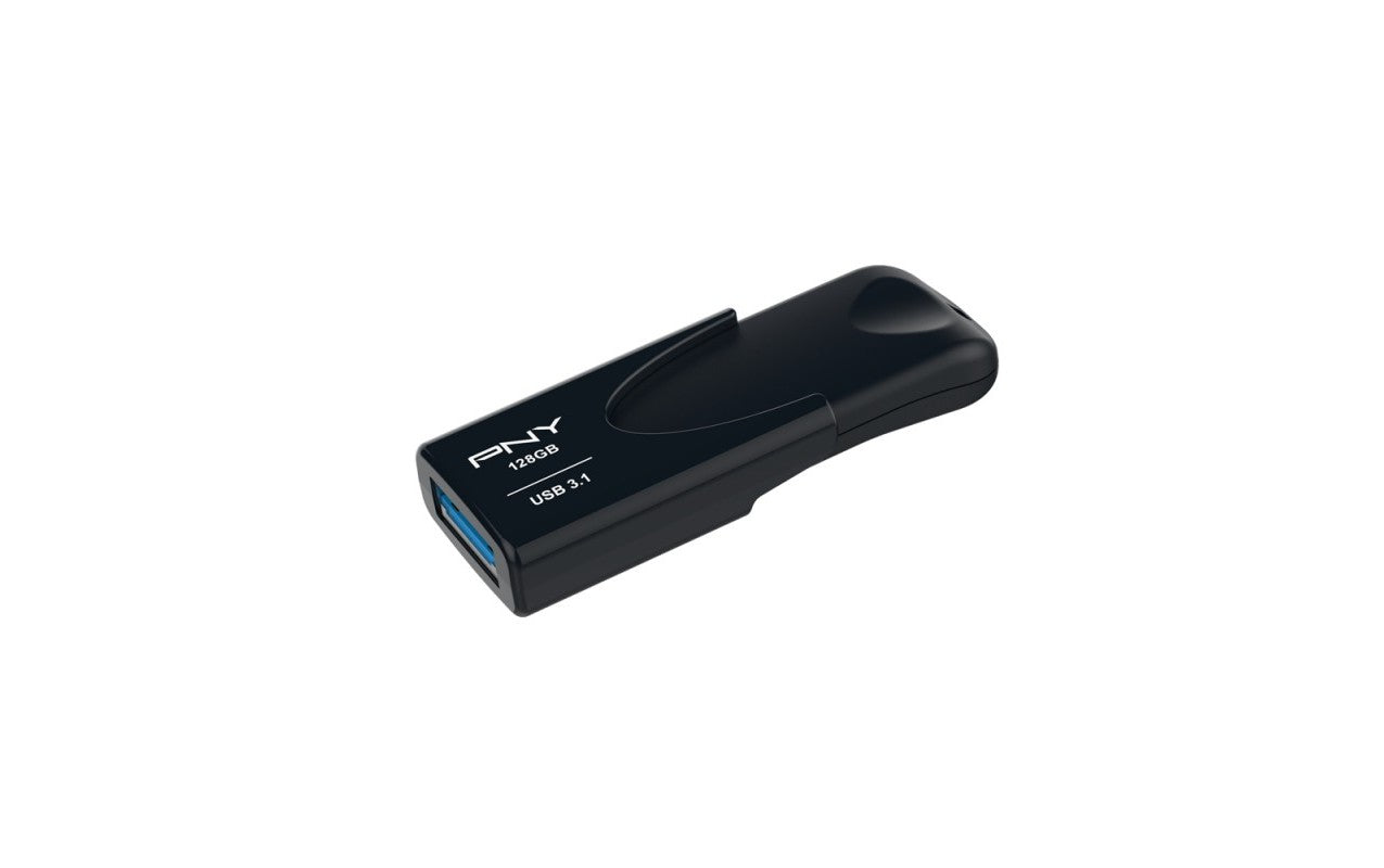 Ekstern hukommelse USB-A 3.1 PNY Attache 4, 128Gb FD128ATT431KK-EF