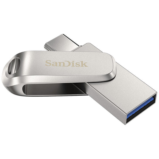 Ekstern hukommelse USB-A 3.2 / USB-C SanDisk Ultra Luxe Dual Drive, 32Gb SDDDC4-032G-G46