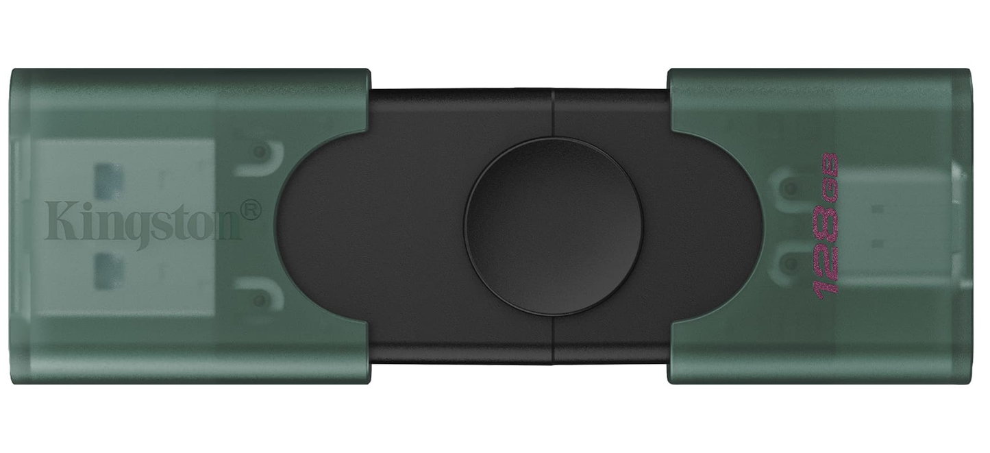 Ekstern hukommelse USB-A 3.2 / USB-C Kingston Duo, 128Gb DTDEG2/128GB