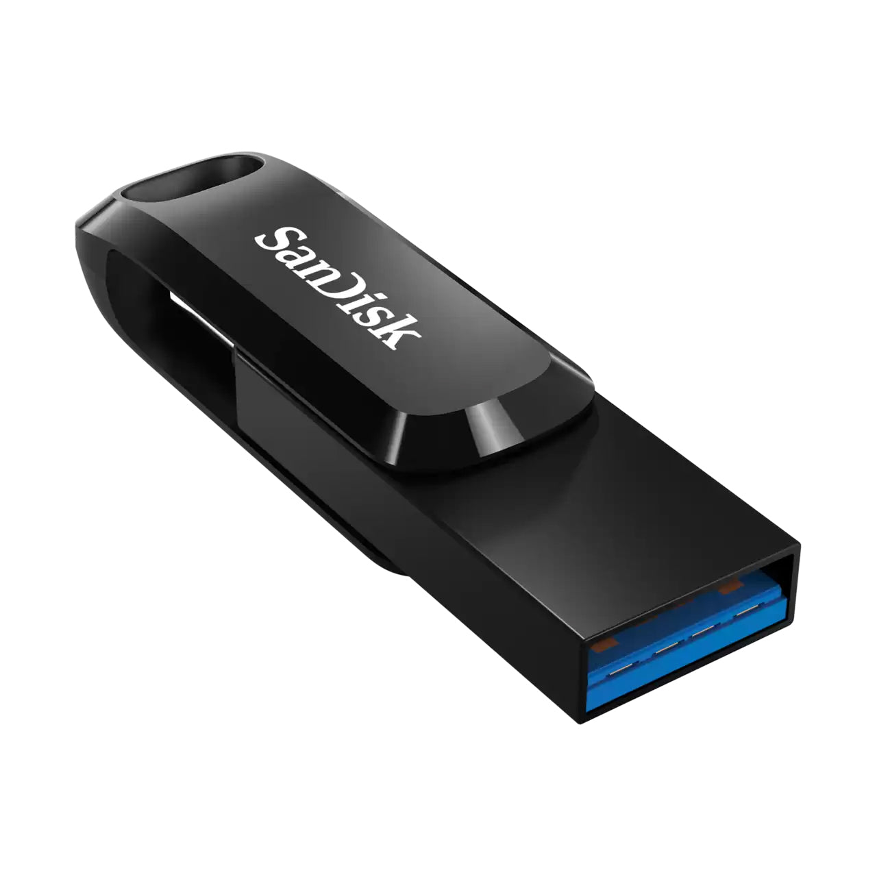 Ekstern hukommelse USB-A 3.2 / USB-C SanDisk Ultra Dual Go, 256Gb SDDDC3-256G-G46