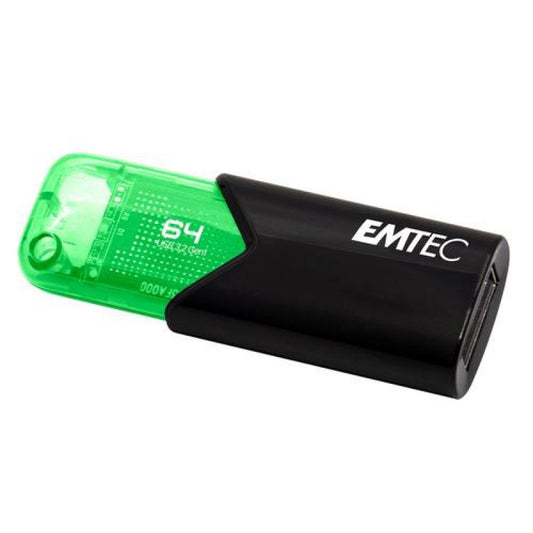 Ekstern Hukommelse USB-A 3.2 Emtec B110 Click Easy, 64Gb ECMMD64GB113