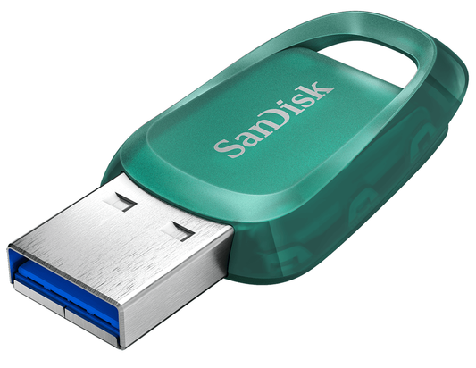 Ekstern hukommelse USB-A 3.2 SanDisk Ultra Eco, 256Gb SDCZ96-256G-G46