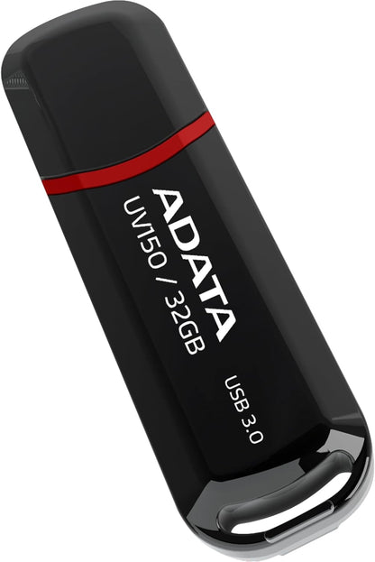Ekstern Hukommelse USB-A 3.2 Adata UV150, 32Gb AUV150-32G-RBK