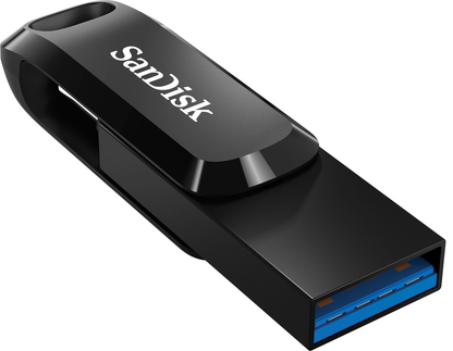 Ekstern Hukommelse USB-A 3.2 / USB-C SanDisk Ultra Dual Go, 512Gb SDDDC3-512G-G46