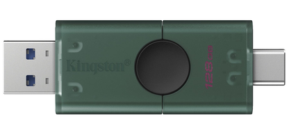 Ekstern hukommelse USB-A 3.2 / USB-C Kingston Duo, 128Gb DTDEG2/128GB
