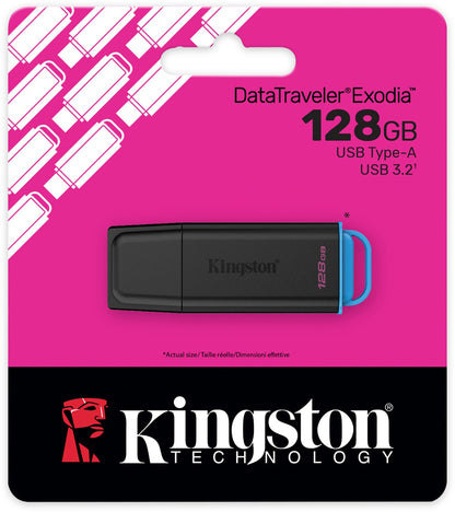 External USB-A 3.2 Memory Kingston DT Exodia, 128Gb DTXG2/128GB