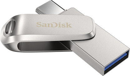 Ekstern hukommelse USB-A 3.2 / USB-C SanDisk Ultra Luxe Dual Drive, 32Gb SDDDC4-032G-G46