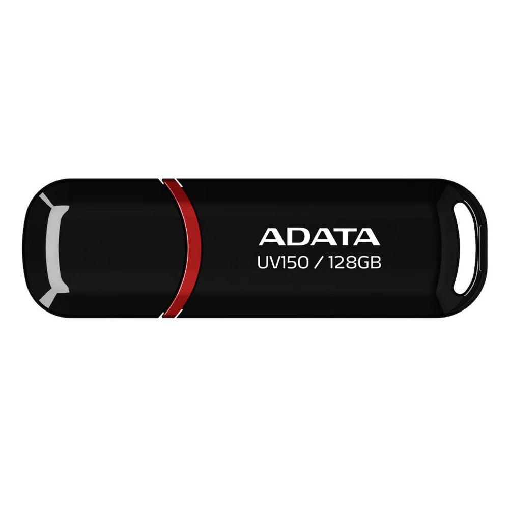 Ekstern USB-A 3.2-hukommelse Adata UV150, 128 GB AUV150-128G-RBK