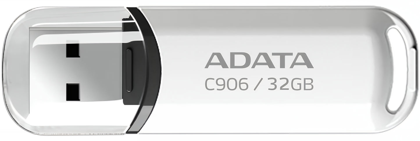 Ekstern USB-A hukommelse Adata C906, 32Gb AC906-32G-RWH