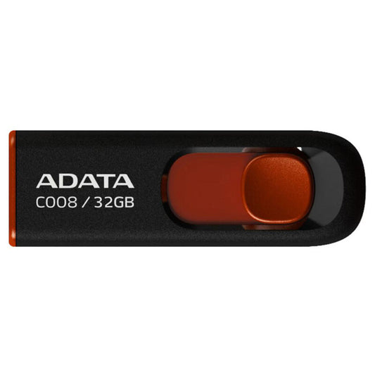 Ekstern hukommelse USB-A Adata C008, 32Gb AC008-32G-RKD