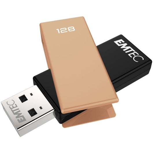Ekstern USB-A Hukommelse Emtec C350 Brick, 128Gb ECMMD128GC352