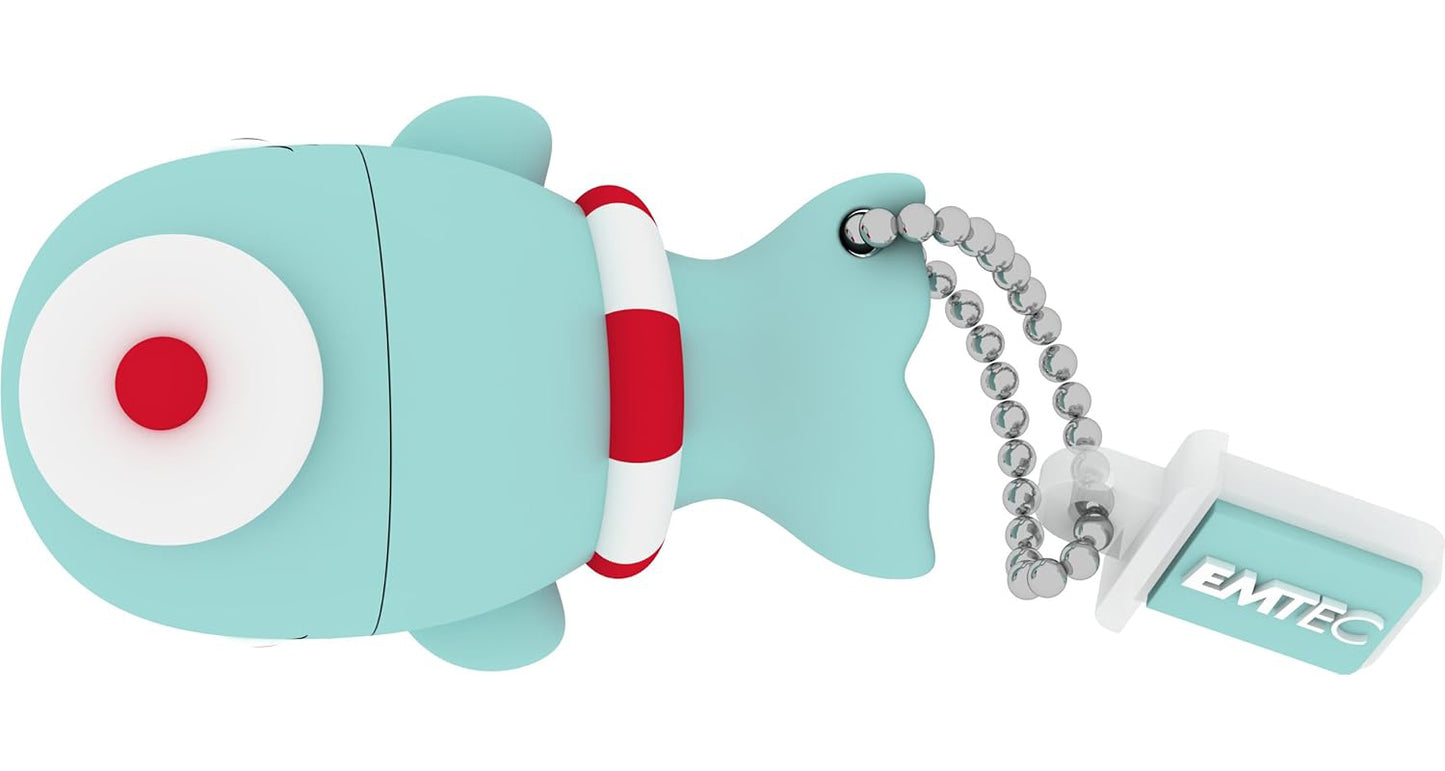 Ekstern USB-A hukommelse Emtec M337 Whale, 16Gb ECMMD16GM337